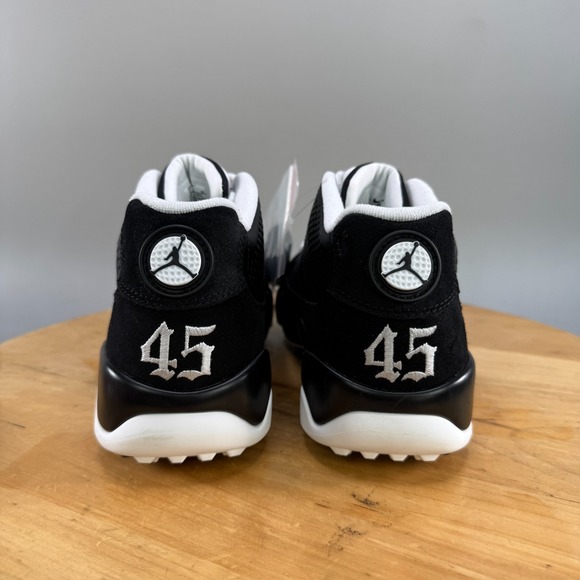 New Nike Air Jordan 9 Low G NRG P24 \'Barons\'‎ Golf Mens Size 8 Shoes FN6930 001 main image 6